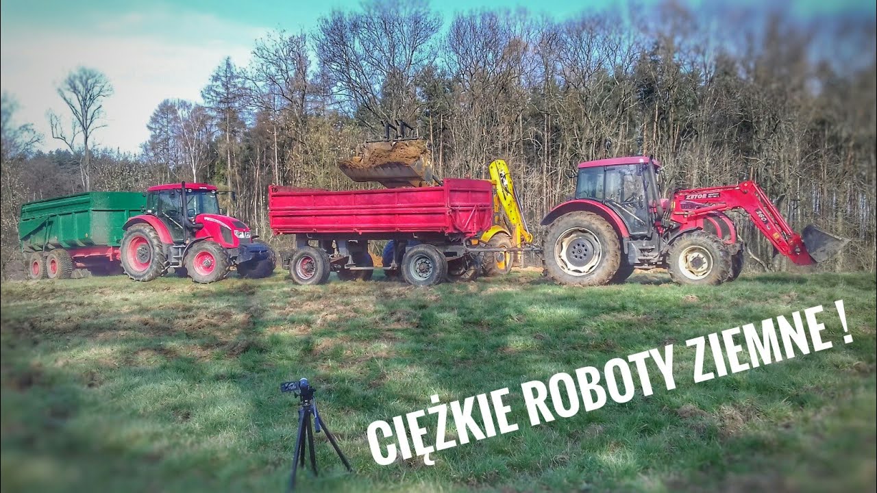 ☆Ciężkie roboty ziemne ☆ Zetor Forterra X2 ,Jcb 4cx ☆ Leszno ☆