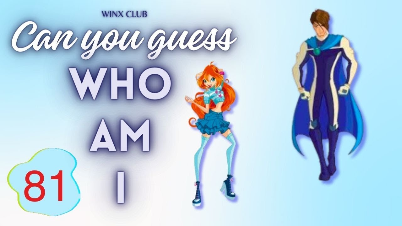 81 Winx Club | Can You Guess these Cartoon Characters?  | Quiz World Riddle