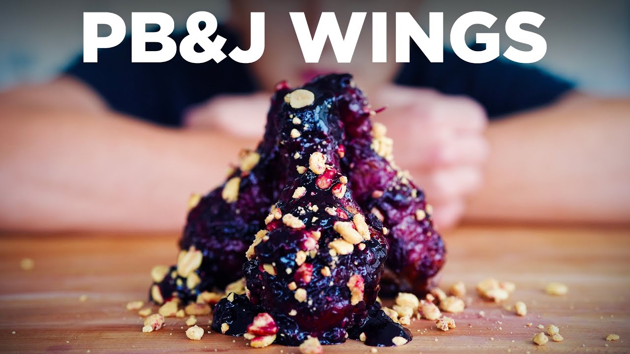 Peanut Butter And Jelly Chicken Wings