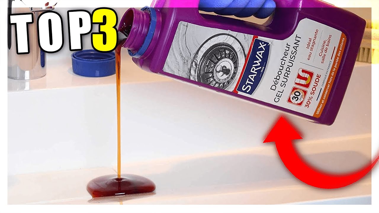 3 Meilleurs Déboucheurs Canalisation (chimique) - 2023