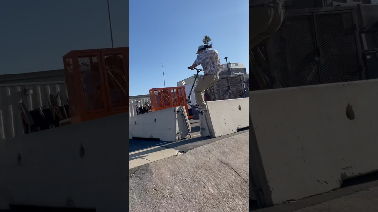 Tuff JUMP precision   #scootering #scooter #stunt #action #sports #extremesports