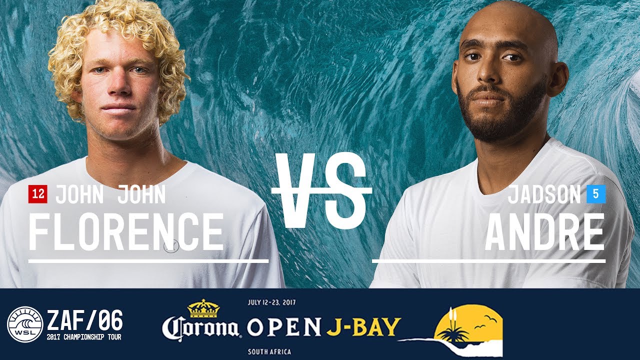 John John Florence vs. Jadson Andre - Round Three, Heat 6 - Corona Open J-Bay 2017