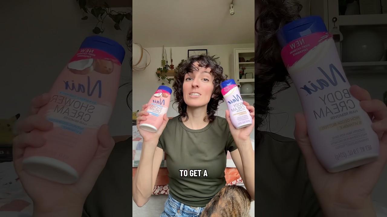 I guess the whole fiasco was worth it 🤣 #nair #hairremoval #drain #unboxing