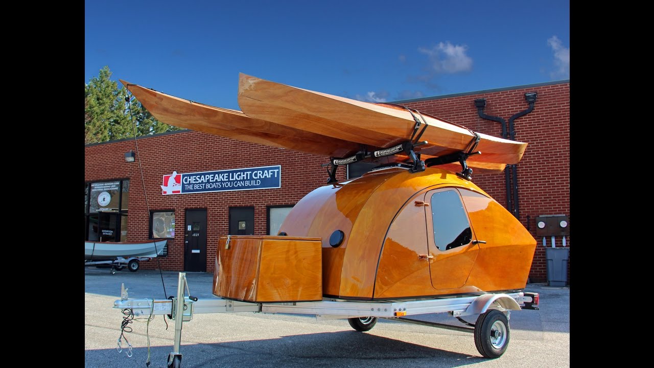 Teardrop Camper Kit by Chesapeake Light Craft - HD 1080p