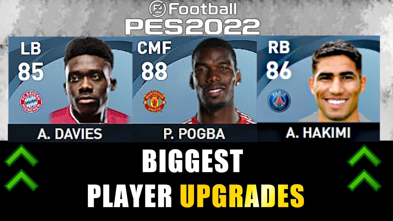 PES 2022 | BIGGEST PLAYER RATING UPGRADES (Part 2)