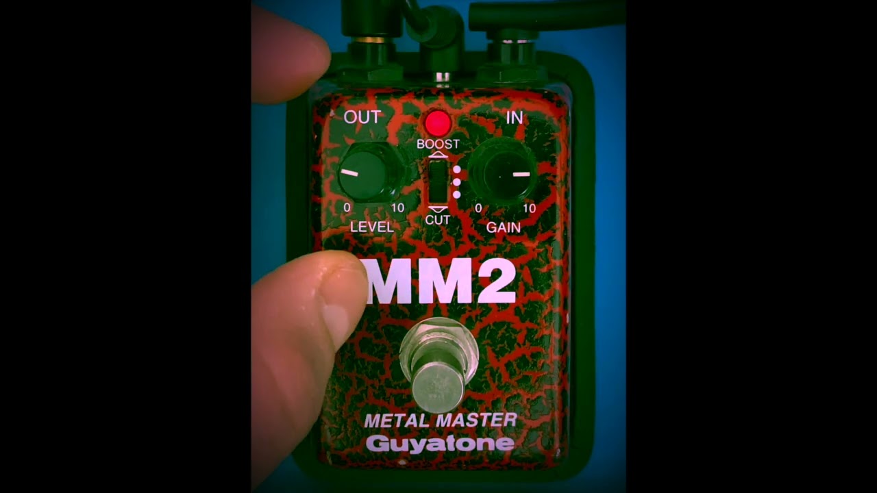 Guyatone MM2 Metal Master Bass Effect Pedal Demo