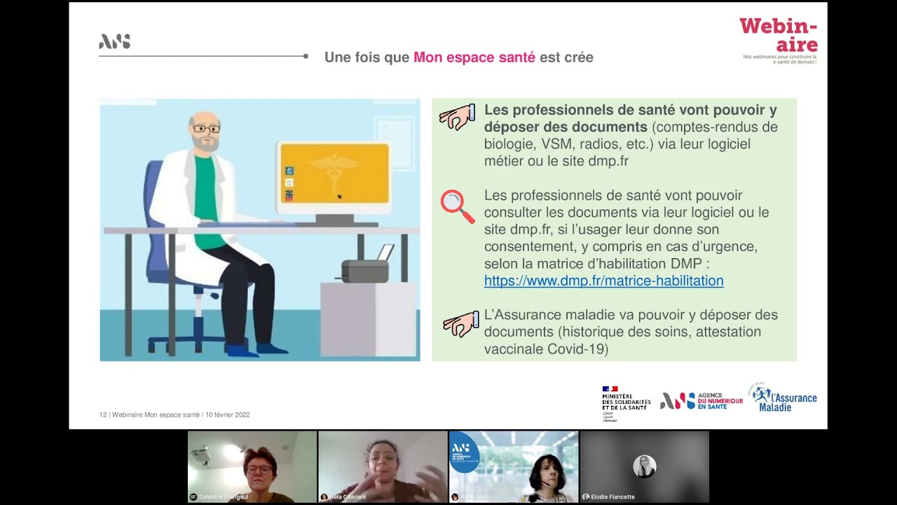 [Webinaire ANS] Réussir ensemble Mon espace santé, 10 février 2022