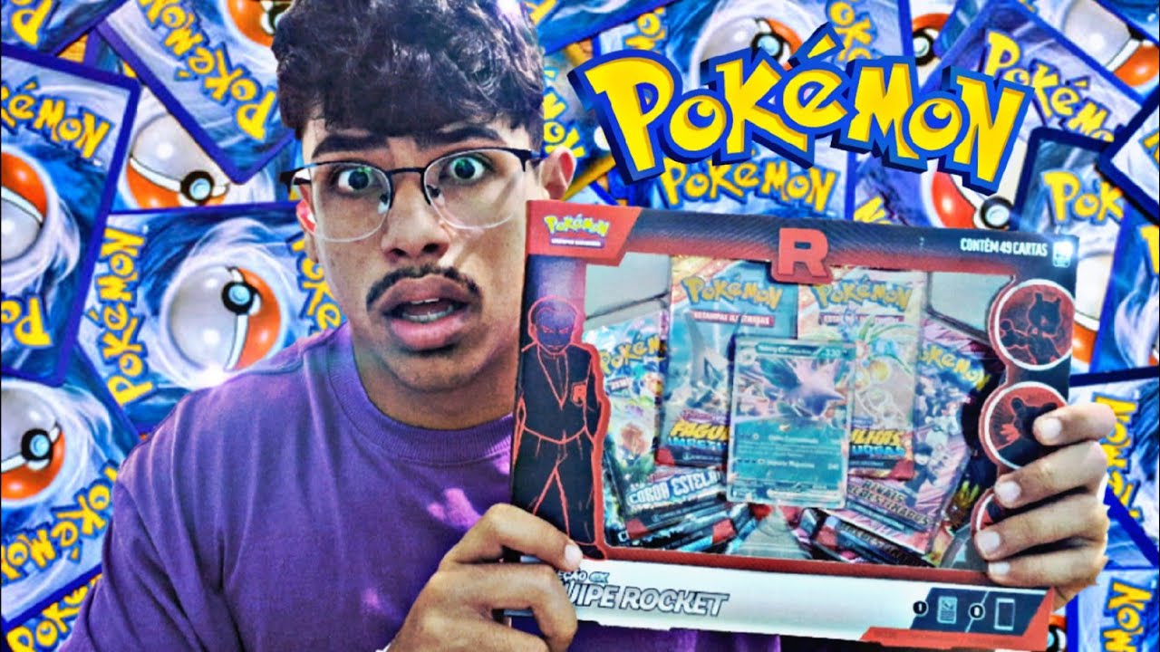 ABRINDO A COLEÇÃO EX DA EQUIPE ROCKET!!! - POKÉMON 