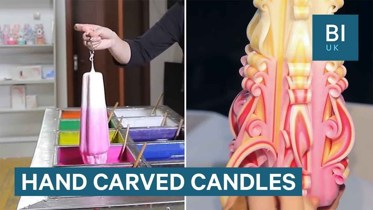 How hand-carved candles are made