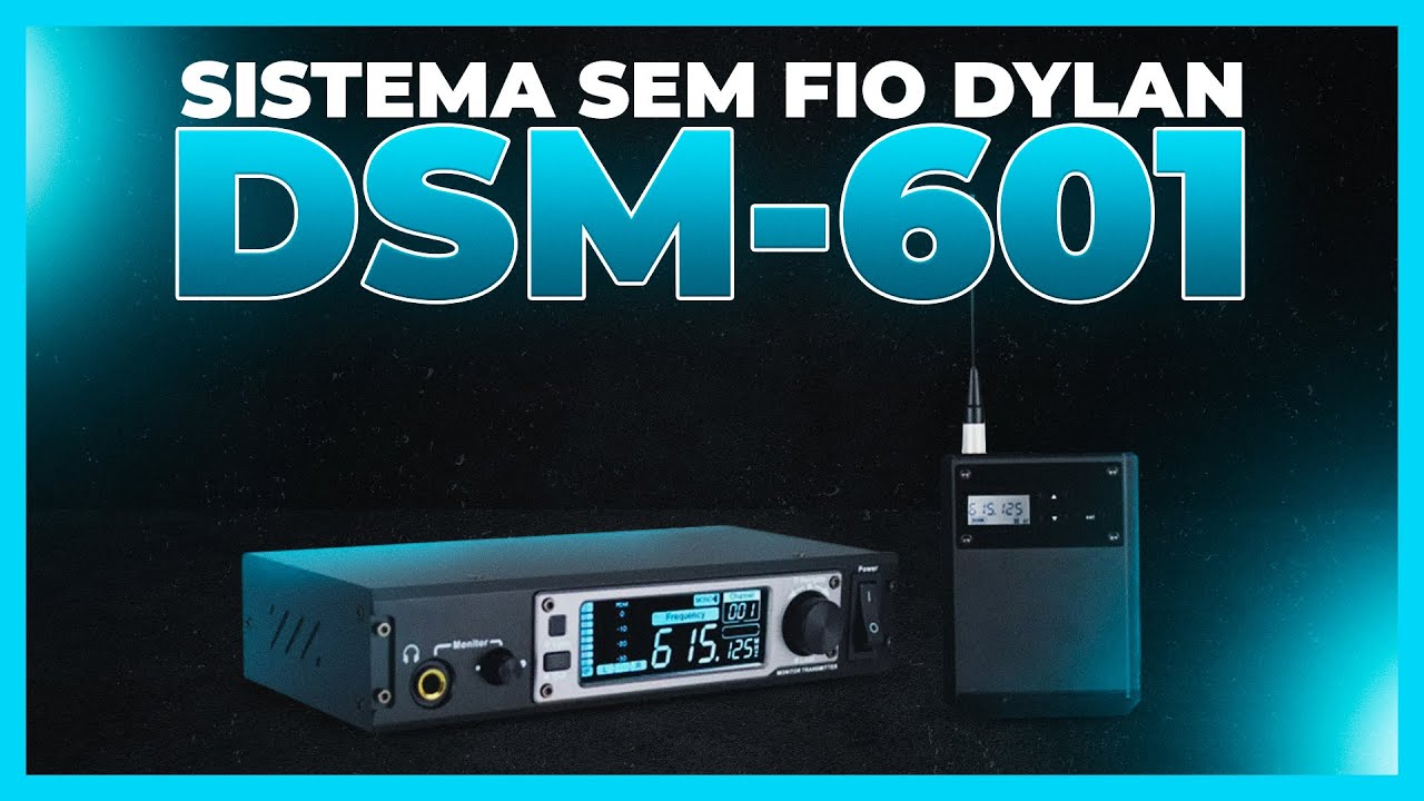 REVIEW SISTEMA SEM FIO UHF DYLAN DSM-601