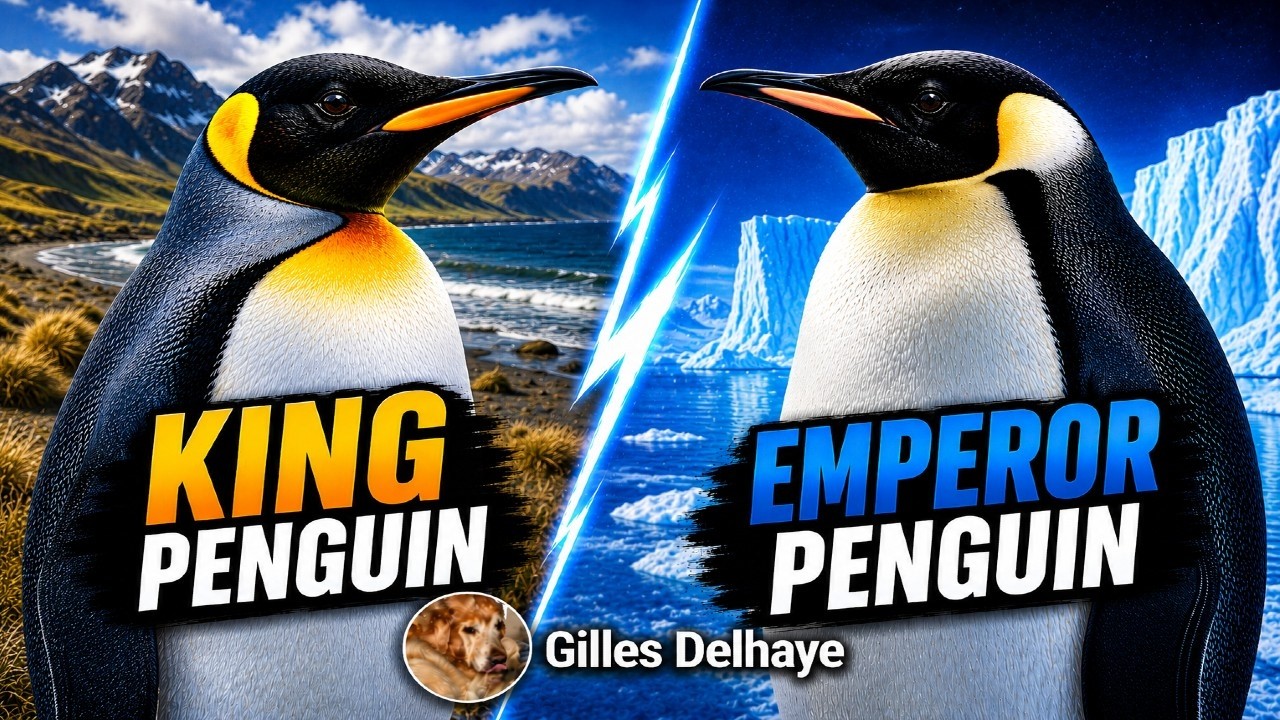 King Penguin & Emperor Penguin - The Differences