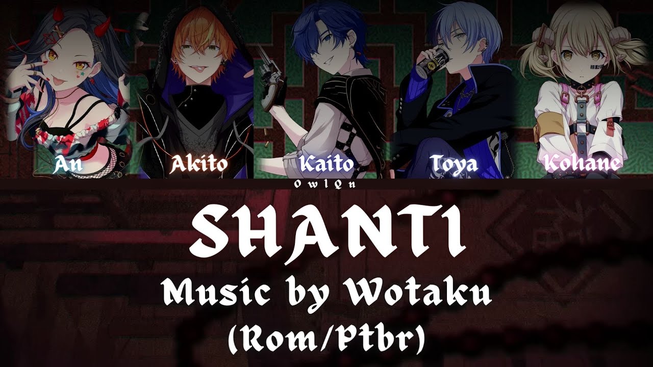 Shanti(シャンティ) - Vivid Bad Squad x Kaito (Color Coded Lyrics ROM/PTBR)