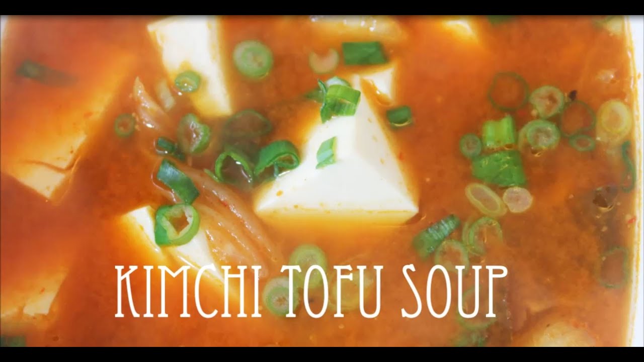Simplified Kimchi Tofu Soup | Soondubu Jjigae | Quick Eats | Vegetarian Stew