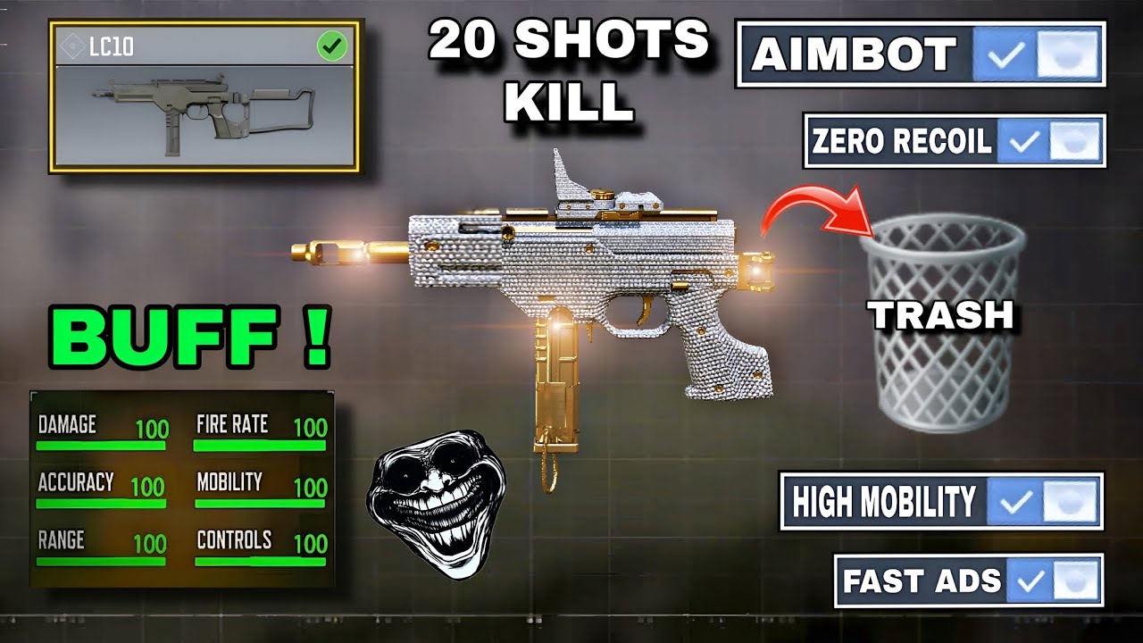 НОВЫЙ "20-зарядный" оружейник LC10! Он захватывает Call of Duty Mobile в 1 сезоне (НОВЫЙ НАБОР ОР...