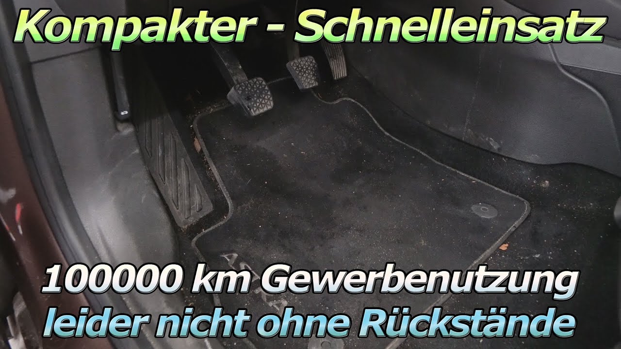 Ein Opel mit Altersspuren! Einmal mit Sauger, Pinsel und ScrubPad durch! Kurz und Kompakt