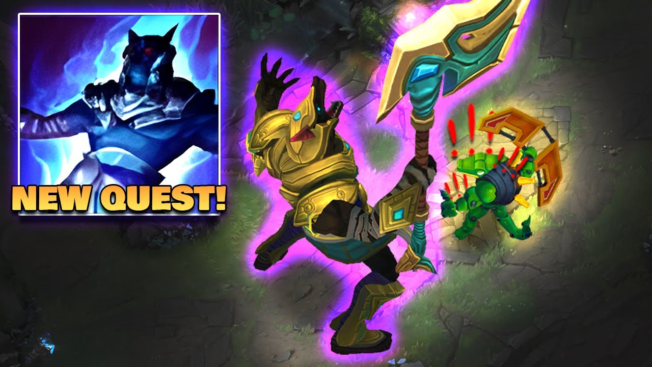 NEW NASUS QUEST? THE SIZE DIFFERENCE IS INSANE!!