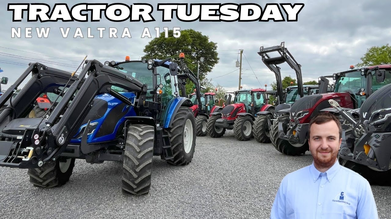 The Ideal Farmers Tractor the Valtra A115 with Front Loader