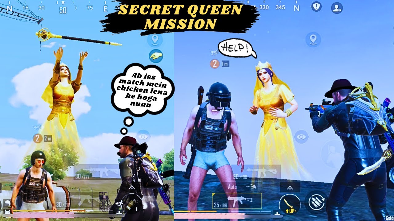 NUNU CHACHA NE FINALLY QUEEN KA MISSON KIYA COMPLETE |BGMI|