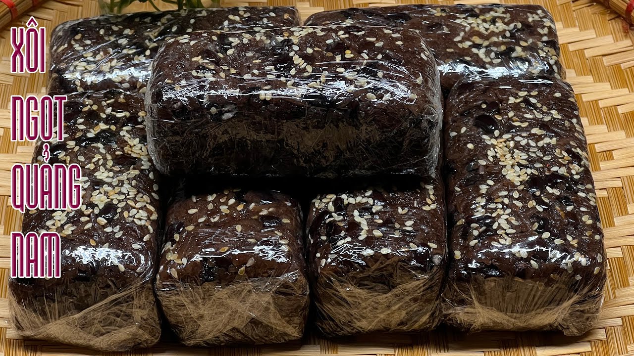 Cách Nấu Xôi Ngọt Quảng Nam / Xôi Đường Đậu Đen Đẹp, Ngon Để Lâu / Sweet Black Beans Glutinous Rice