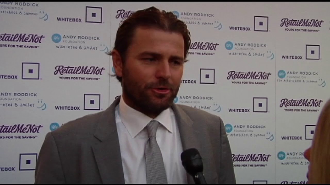 Mardy Fish at Andy Roddick Foundation Gala | 10/2017