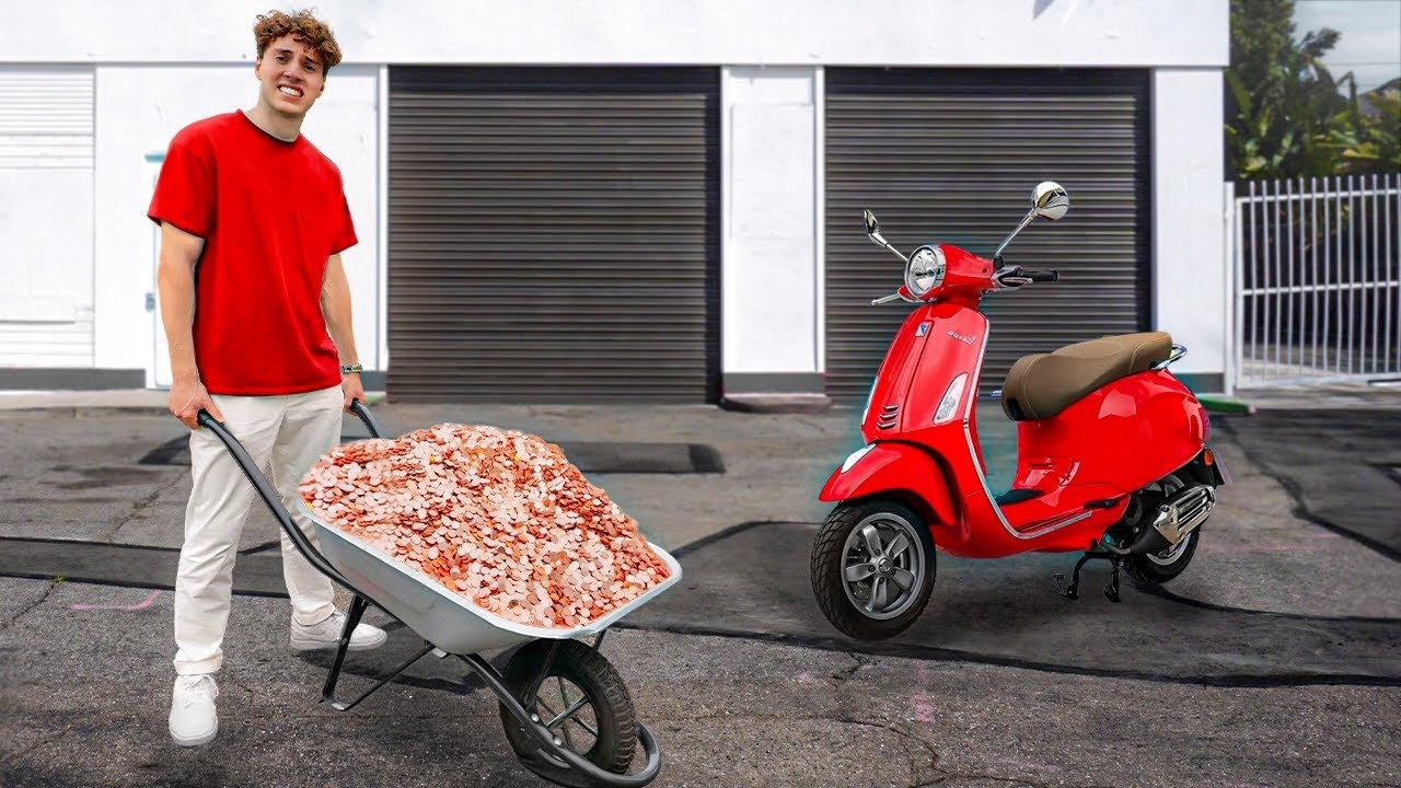 TOUT PAYER AVEC DES PIÈCES DE 1 CENTIME