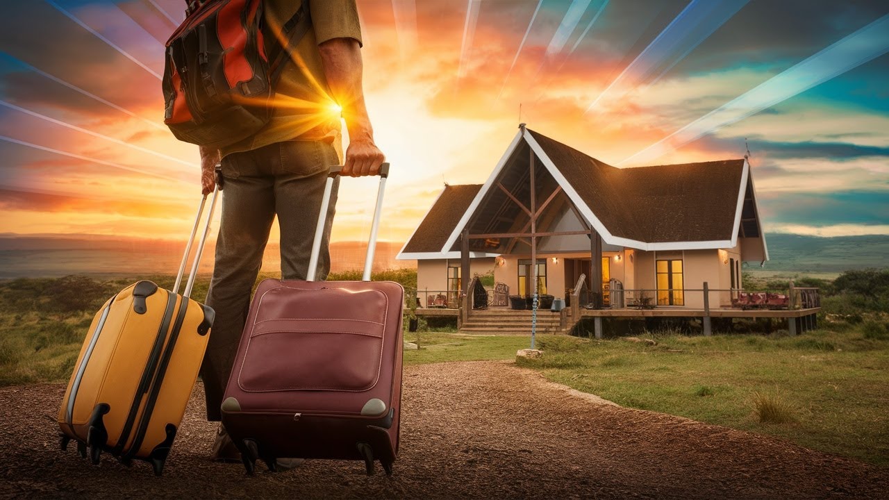 I stayed in a luxury Airbnb in Kenya and it was wild