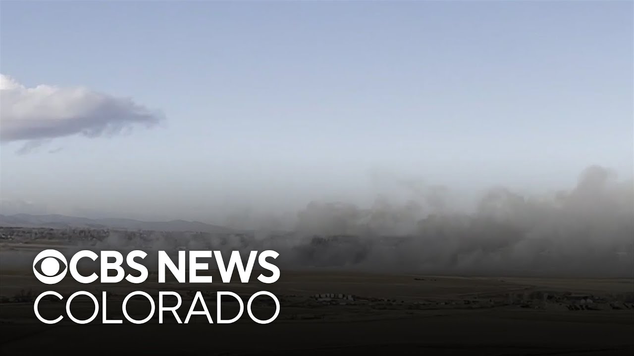 Colorado firefighters concerned over possibility of wildfires due to dry vegetation, strong wind