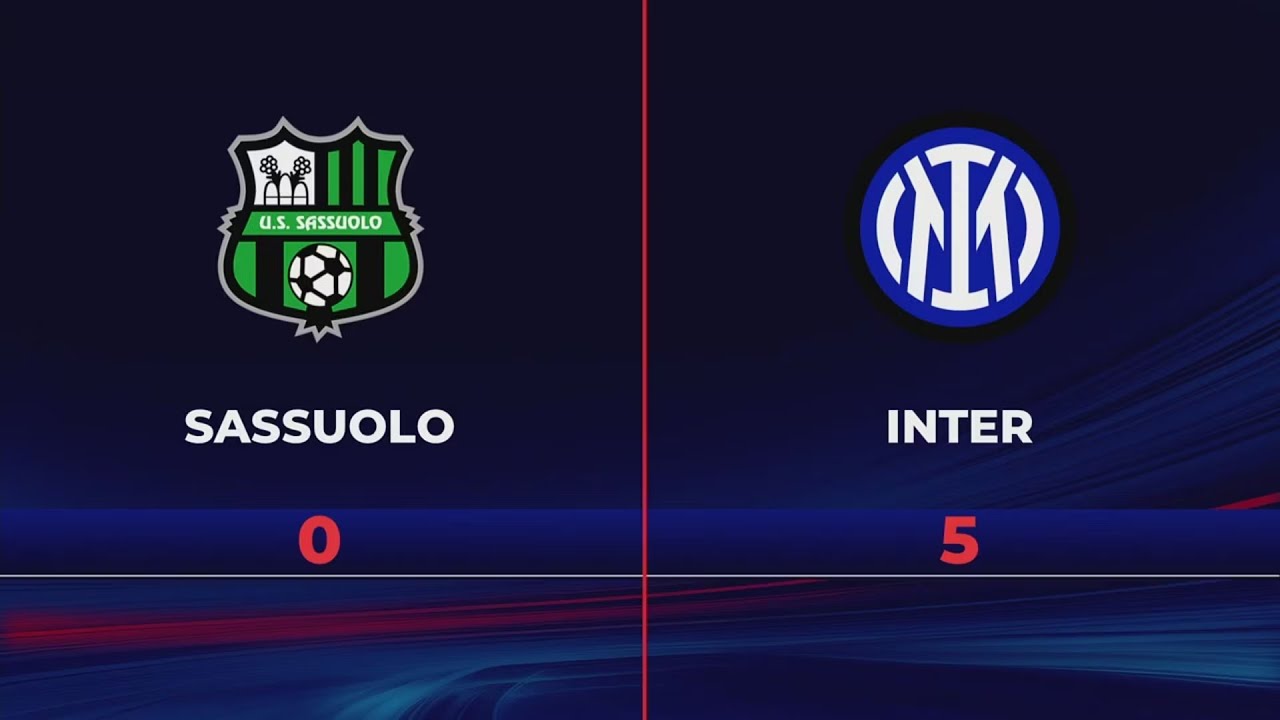 Post Partita: Sassuolo inter 0 5 💙🖤🐍🌟🌟Dominati la Capolista VA! Testa alla Juve ora