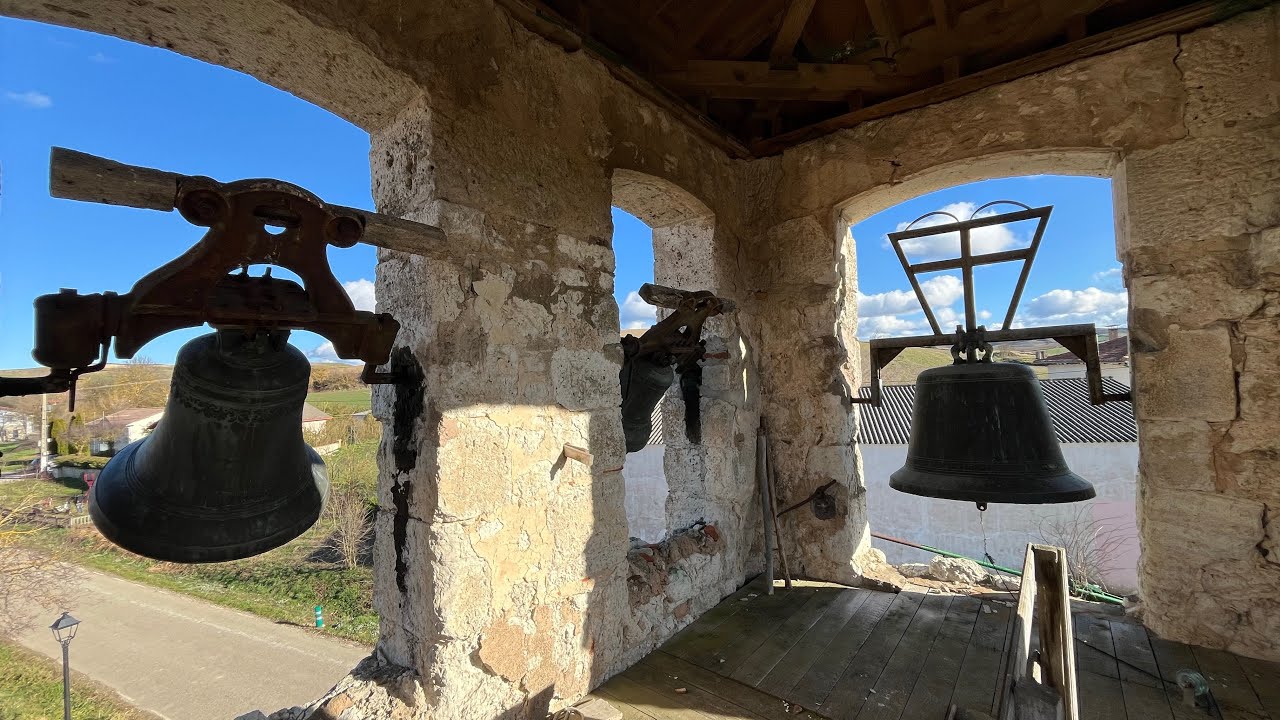 Sonido de las campanas de Villaescusa La Sombría | Burgos