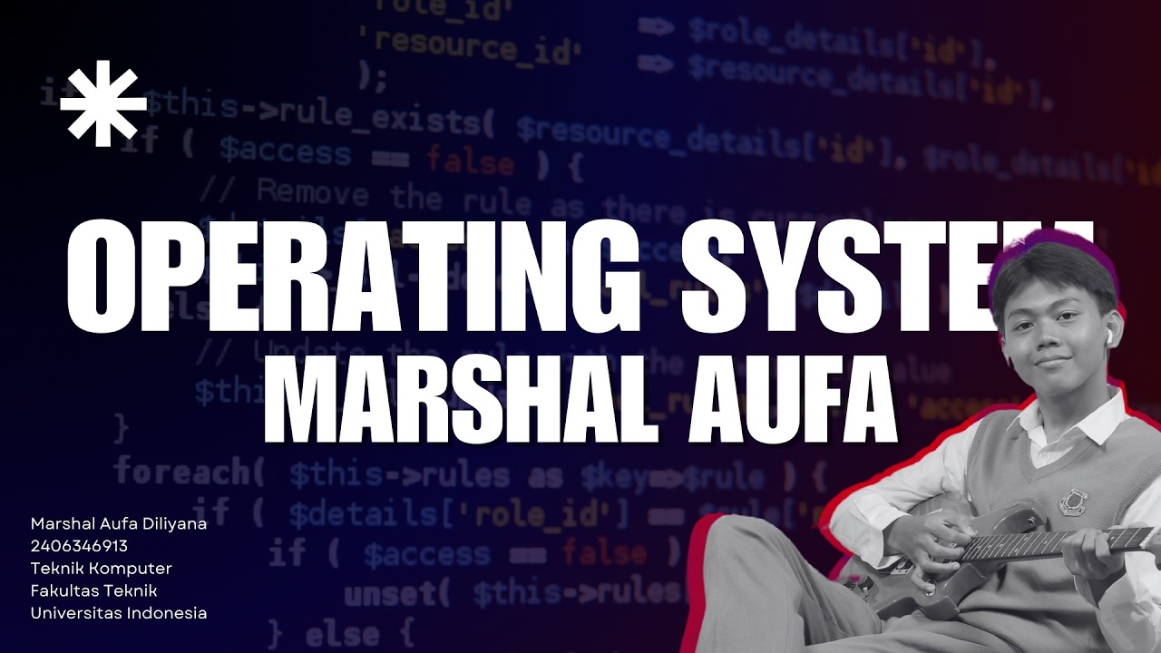 OPERATING SYSTEM - TUGAS TAMBAHAN MODUL 02 | MARSHAL AUFA