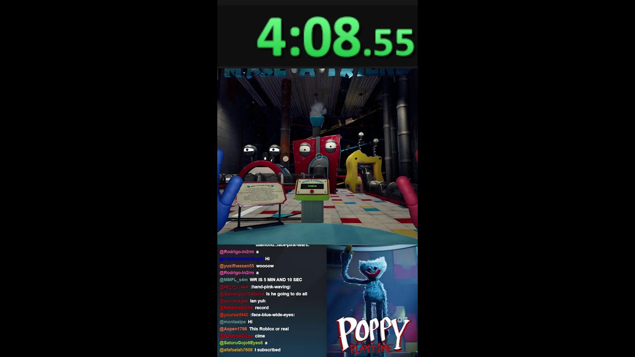 Speedrunning Poppy playtime