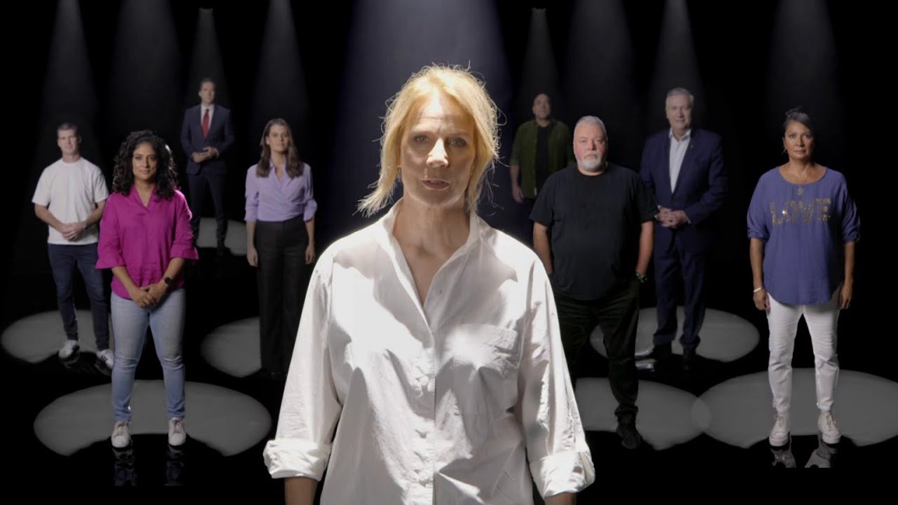 Stand Up To Hate commercial with Rachel Griffiths etc