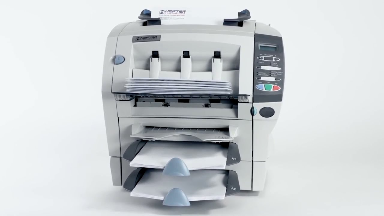 ✅ Ensobradora Hefter SI1000 - SI1050. Mailing Systems, SL