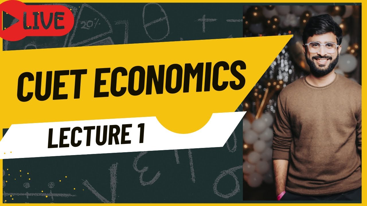 CUET Economics Class 1 | Demo | CA Ashish Kedia