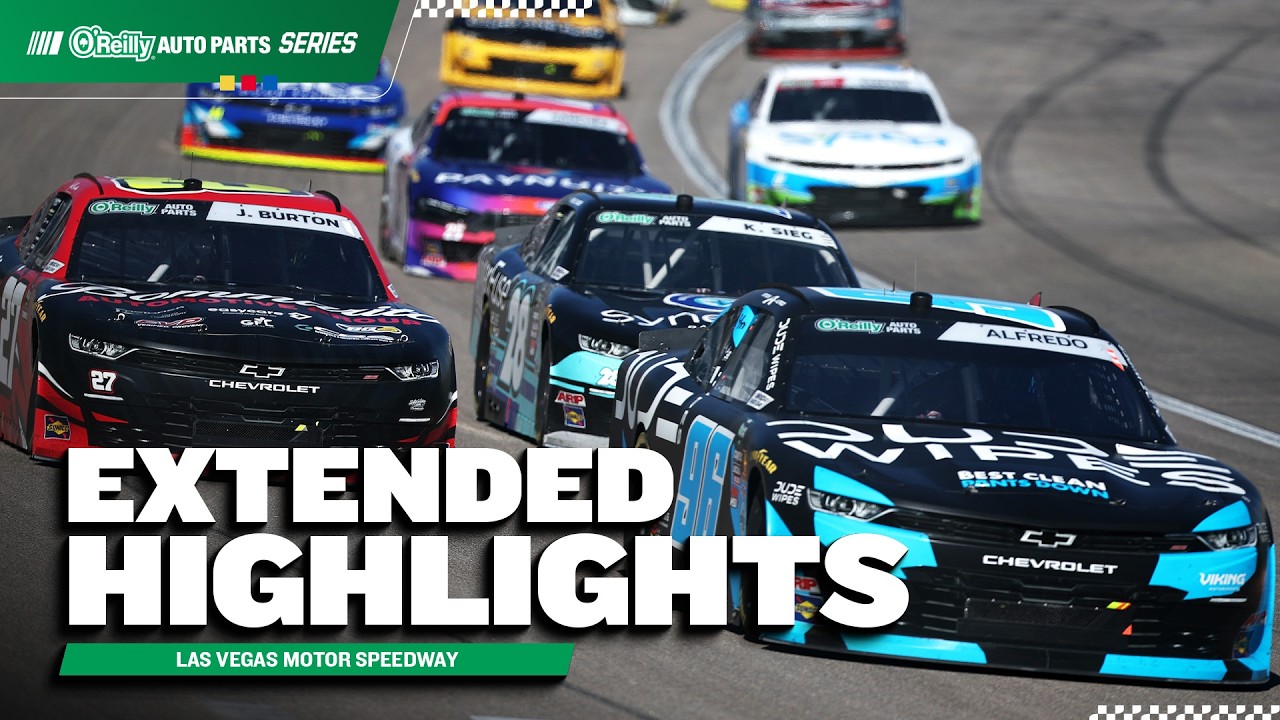 NASCAR O'Reilly Auto Parts Series Highlights | 2026 Las Vegas Motor Speedway