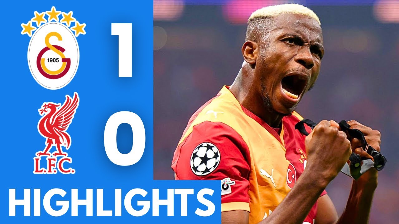 Galatasaray vs Liverpool (1-0) Highlights | UEFA Champions League 2025/26