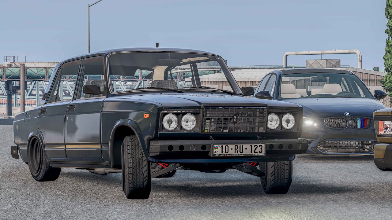 Yetim Uşaq Lotu Şəmi Paslanmış Tunning Vaz2107 Tapdı Və Hadisələr| BeamNG.Driver 