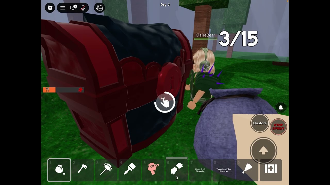 I got a ruby cheast on day five