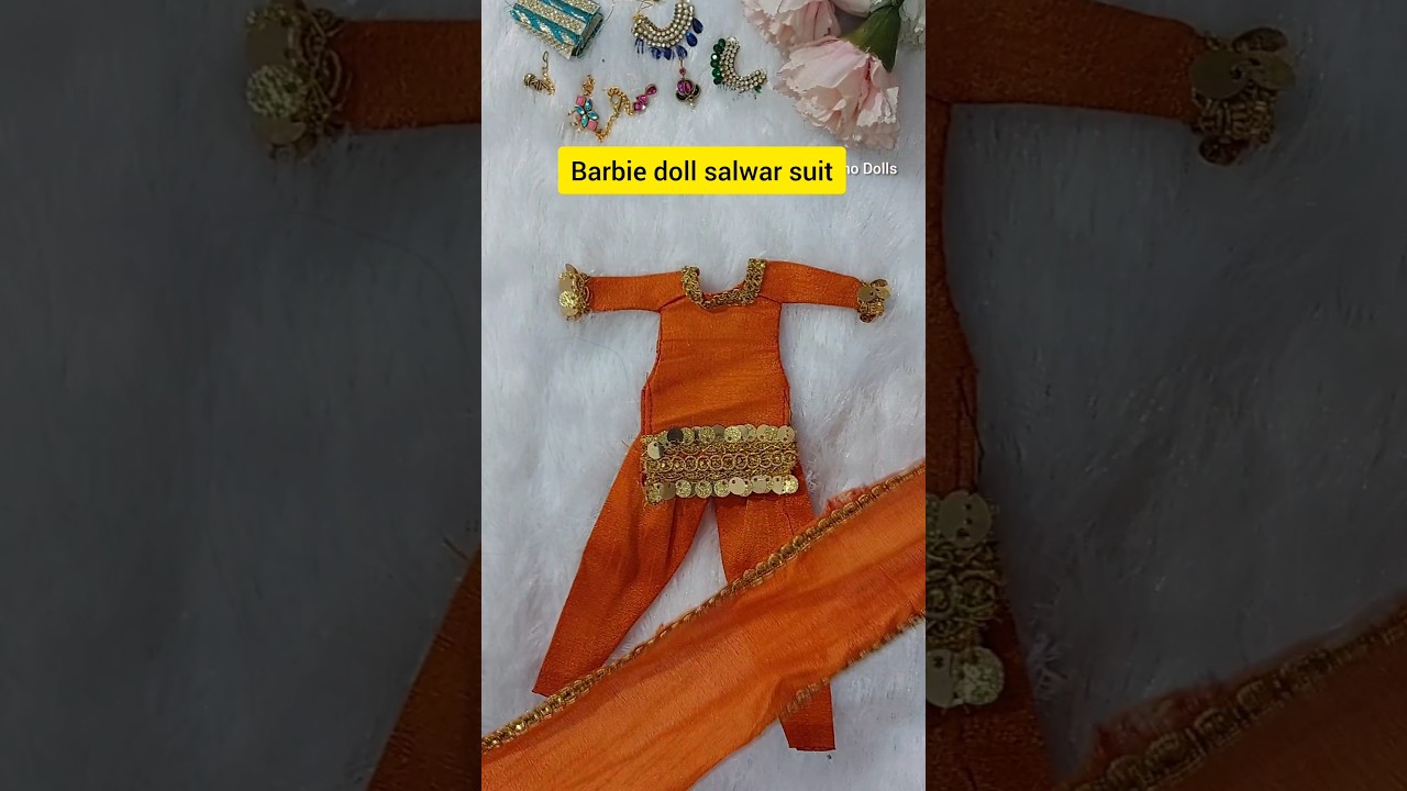 Barbie doll salwar suit😍