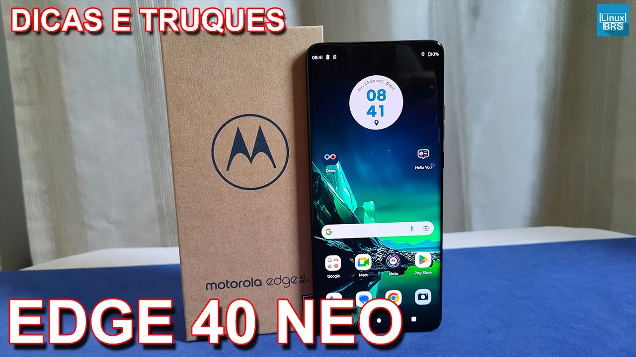 Motorola Edge 40 Neo - Dicas e truques - Várias funções para o seu aparelho