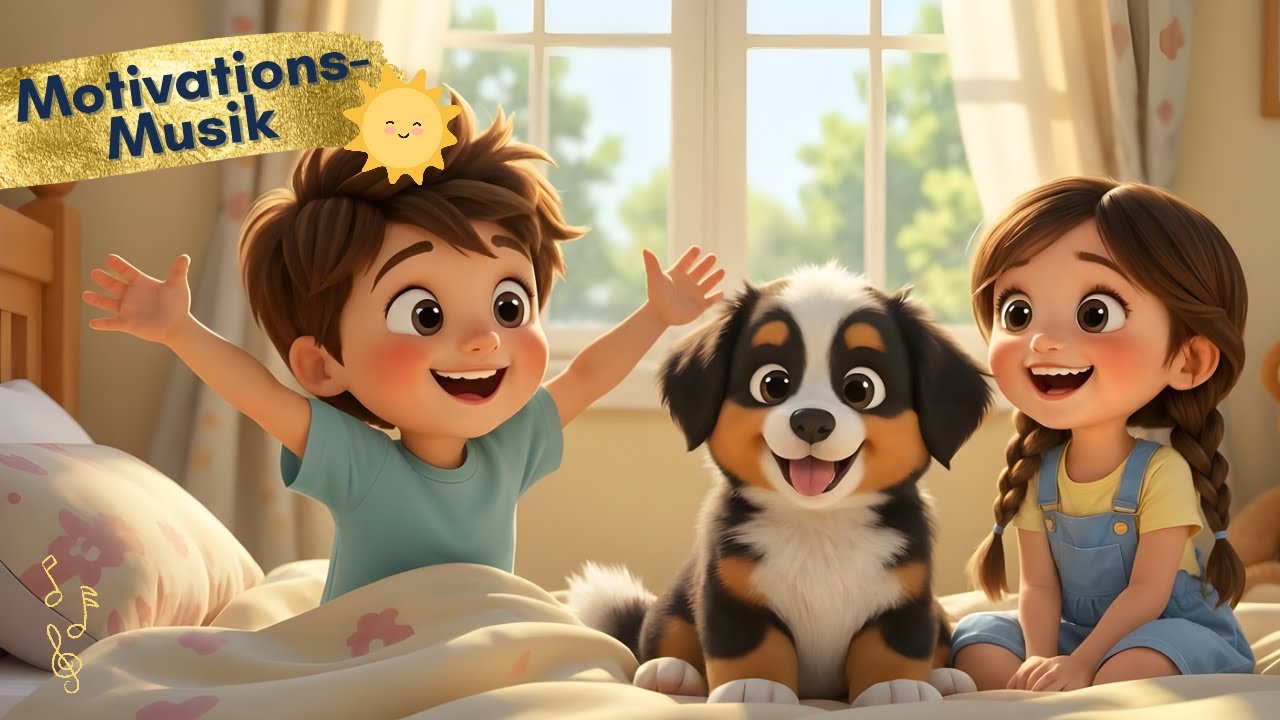 ☀️🎵 Heute ist ein guter Tag – Motivierendes Morgenlied für Kinder #Kinderlied #Motivation