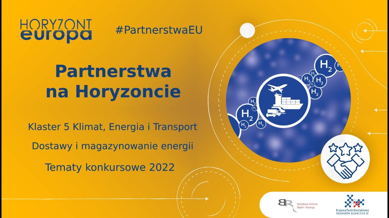 Dostawy i magazynowanie energii. Klaster 5: Klimat, energia i transport