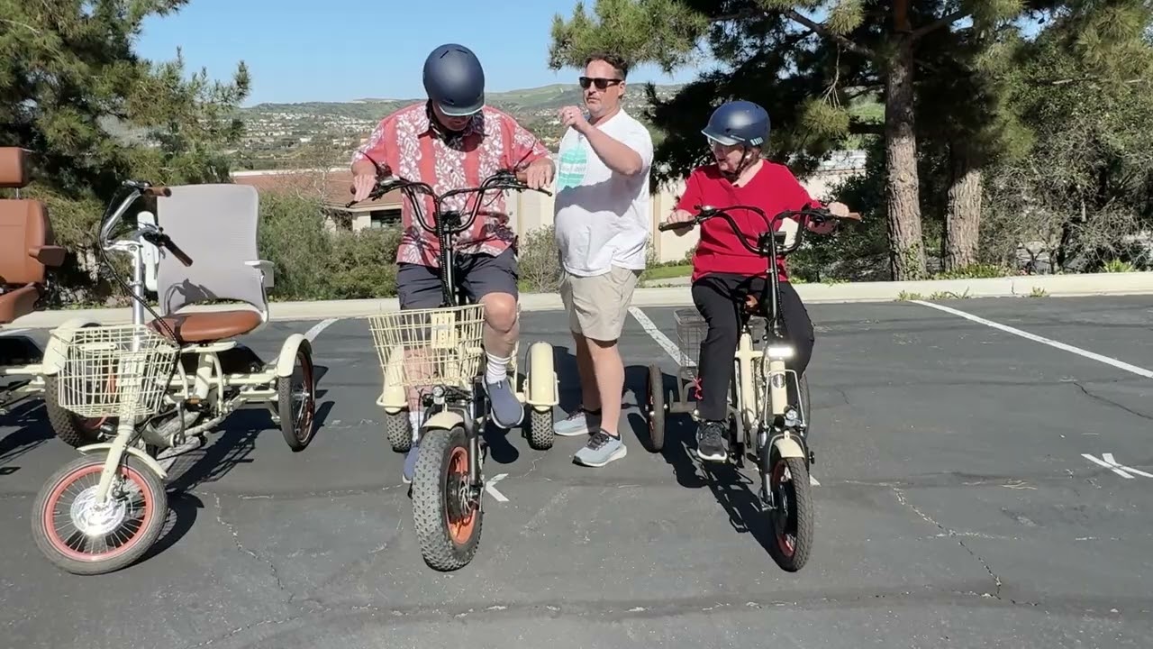 Which ETrike Will Our 69 & 66 Year Old Riders Choose? She's 4'11, Can They Find the Perfect ETrike?