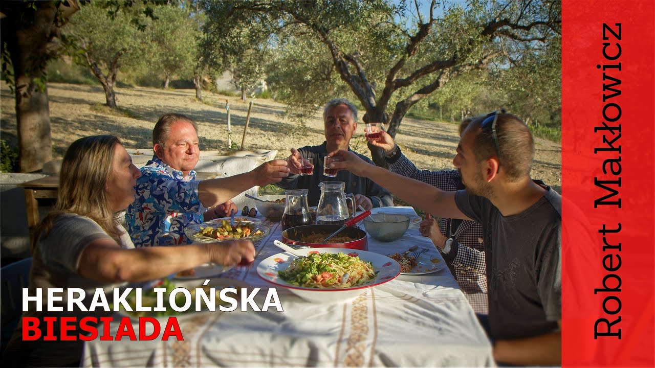 ROBERT MAKŁOWICZ KRETA odc.132  „Herakliońska biesiada