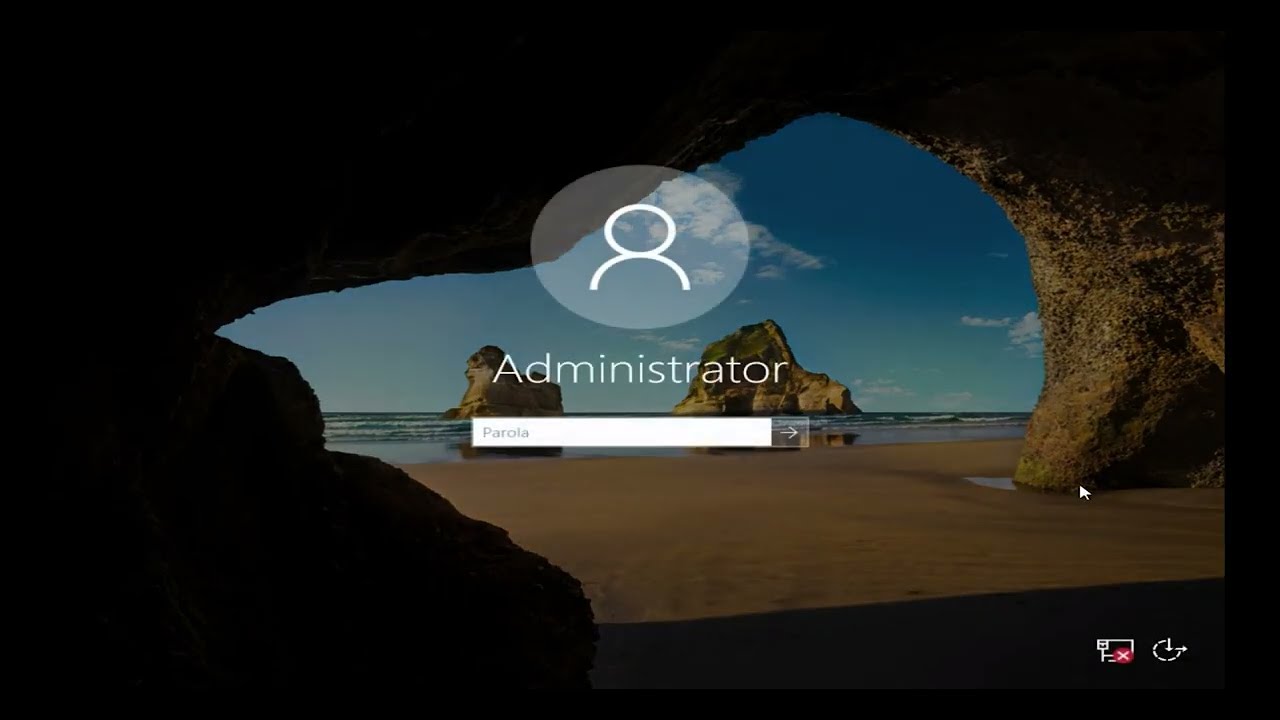 Windows Server 2016 Şifre Sıfırlama - Windows Server 2016 Password Reset