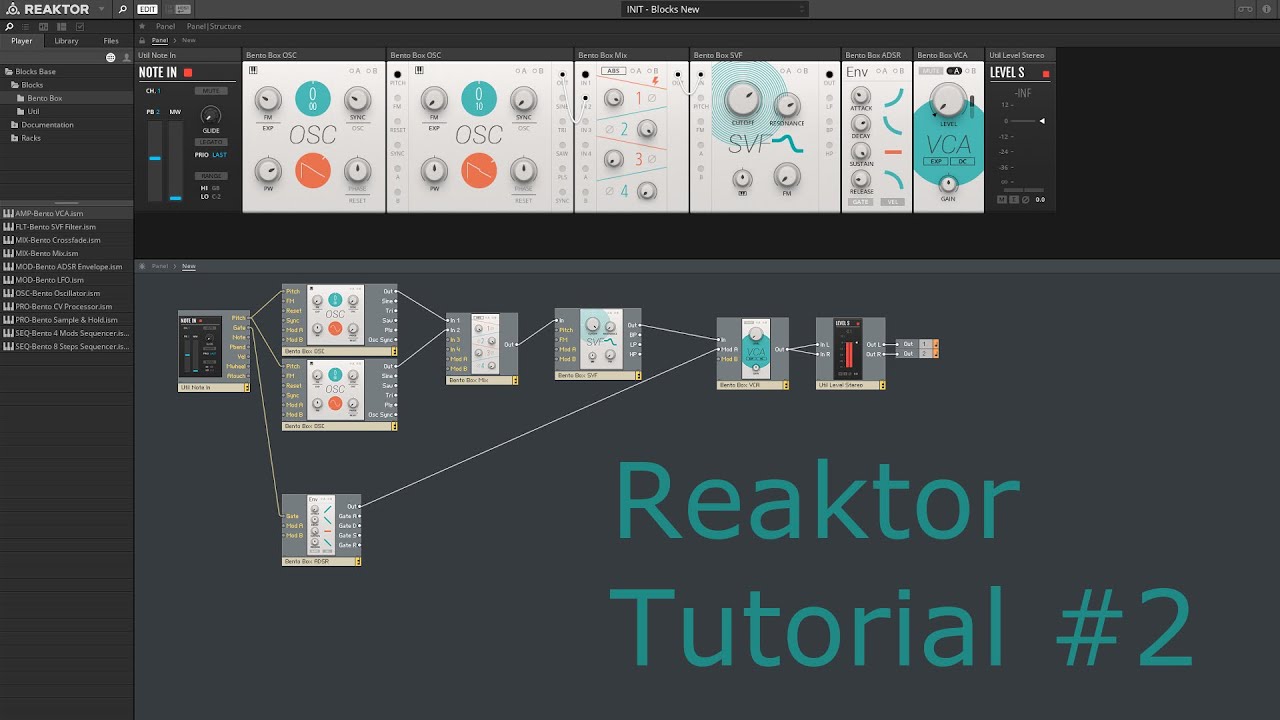 Reaktor Tutorial ITA #2