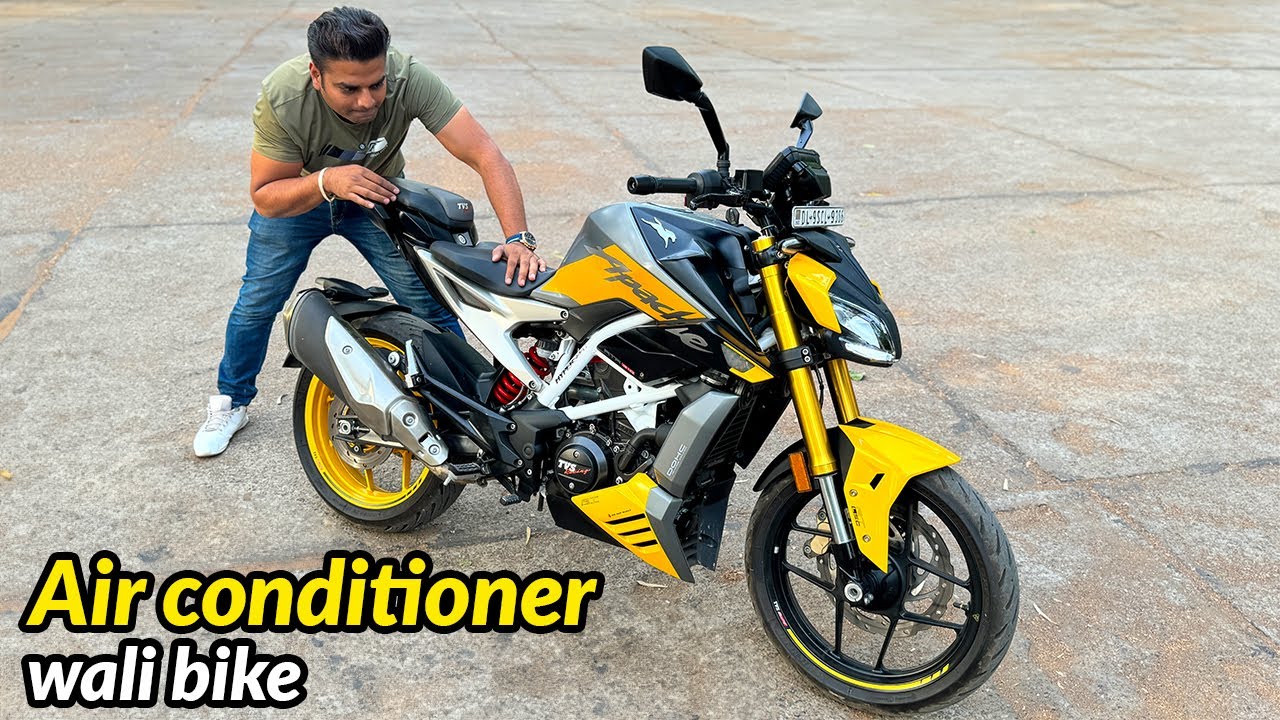 Garmi mai 🍑 nahi jalegi - This bike has an air conditioner - Exploring RTR 310 cooling technology