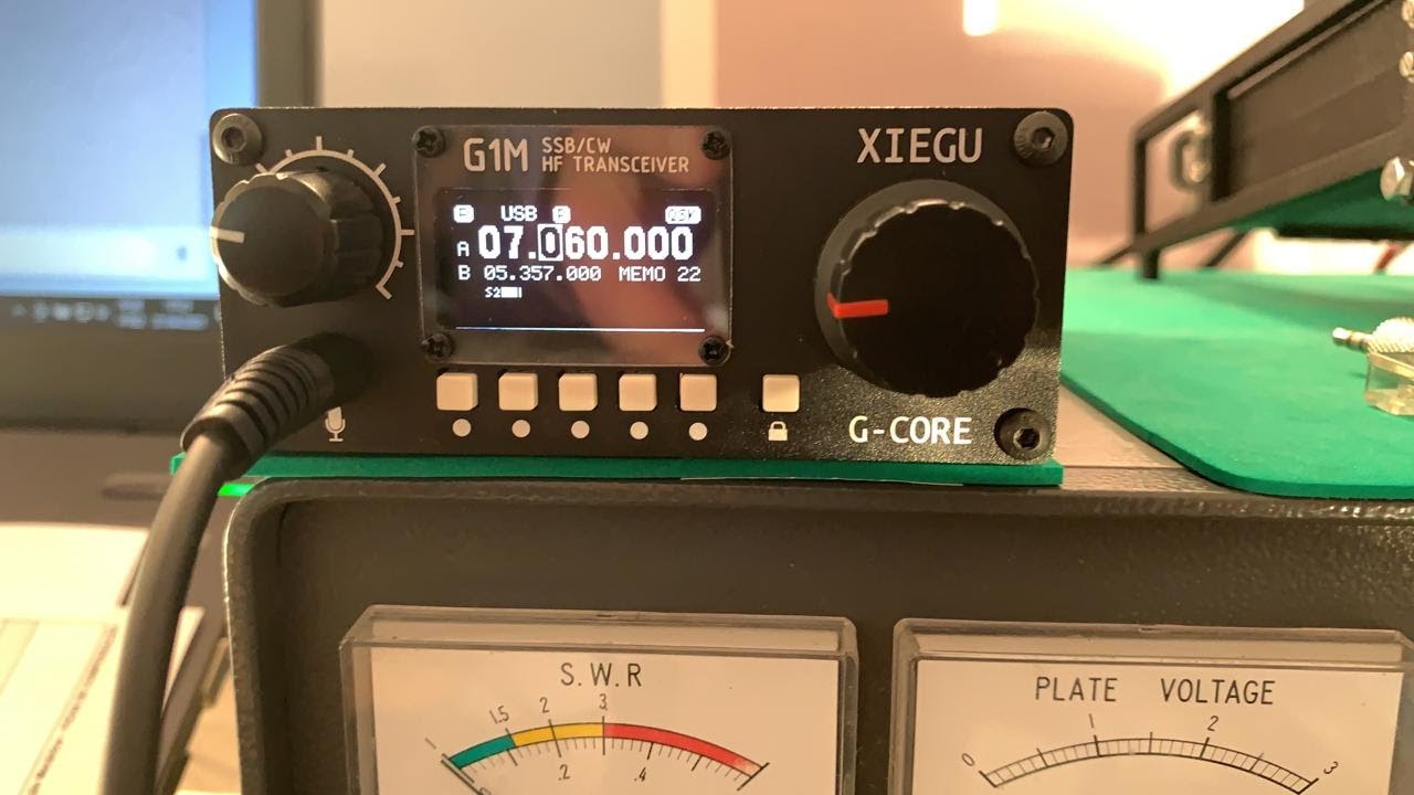 QSO PY2EX - PY2SR -  Audio HF Xiegu G1M G-Core Versus FT817 Yaesu Hf Transceiver
