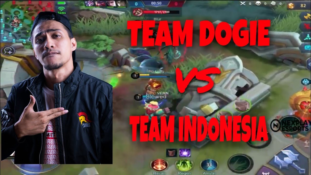 Team DOGIE Vs Team INDONESIA | MOBILE LEGENDS