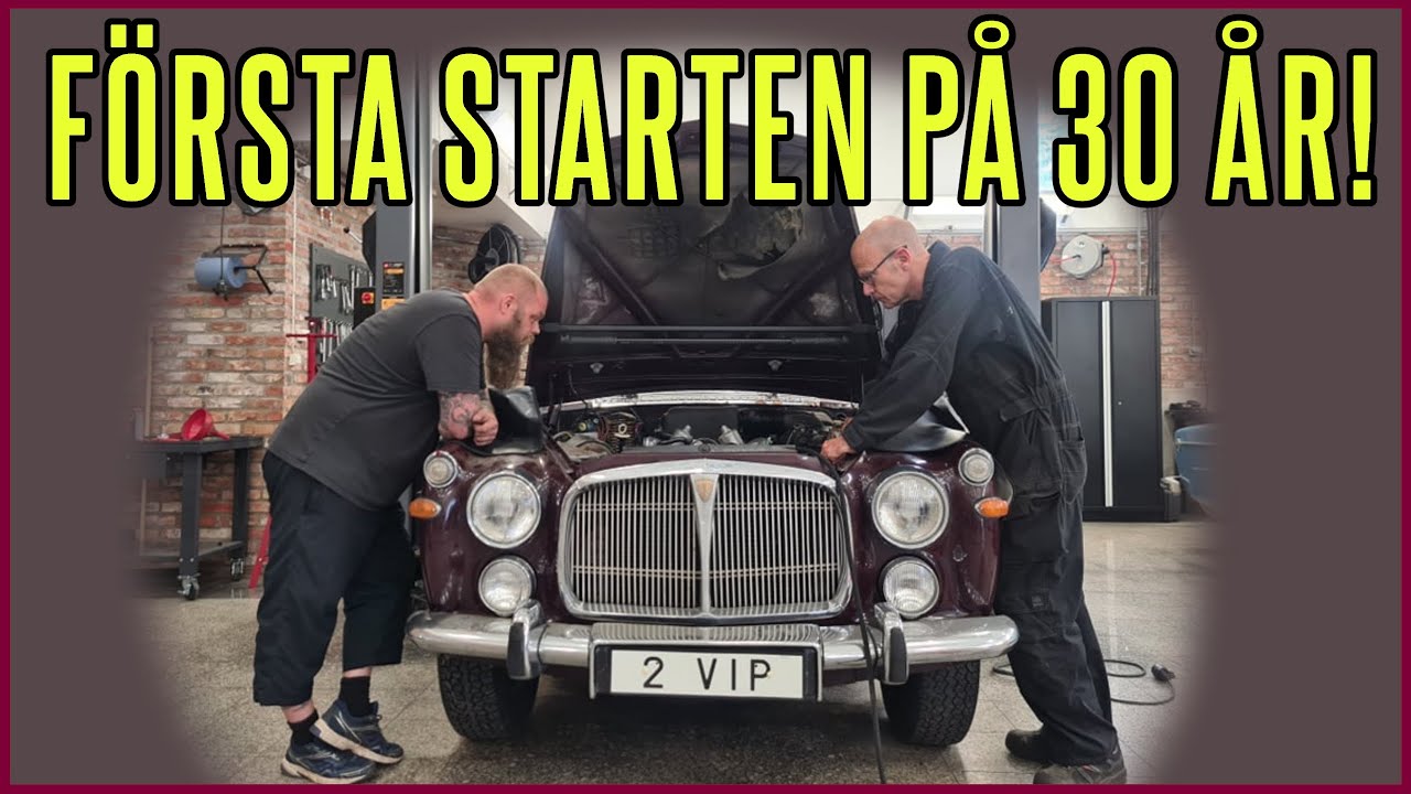 Startar en V8 som inte varit igång på 30 år!